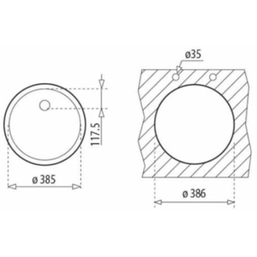 Kích thước chậu rửa chén bát Teka BE 39.40