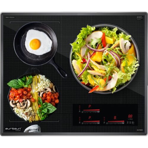 Ảnh thực tế bếp từ 3 vùng nấu Eurosun EU-T905G