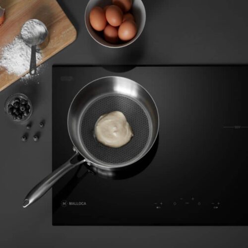 Ảnh thực tế bếp từ đôi Malloca MH-02I N