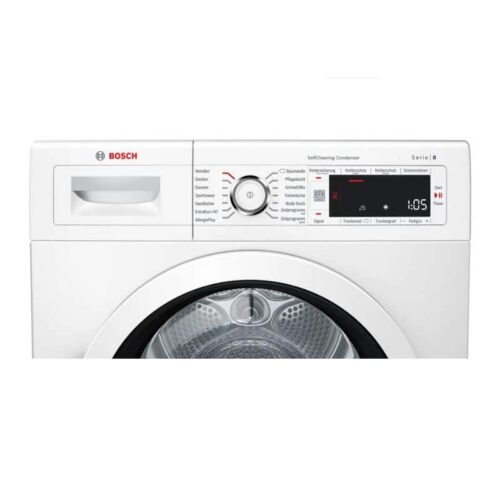 Bảng điều khiển máy sấy quần áo Bosch WTW87541