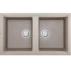 Chậu rửa đá Granite Malloca màu đất TORTORA G-45043 1 chau rua bat malloca tortora g 45043