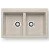 Chậu đá BOSCH PYRAGRANITE ALAZIA (79X50) 2B 2 chau rua bosch pyragranite alazia 2b