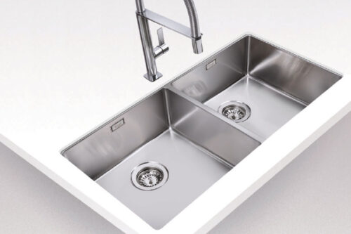 Chậu đá rửa bát Teka STONE 80 B-TG 2B 1D AUTO