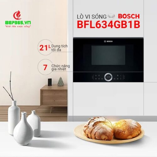 Lò vi sóng Bosch BFL634GB1B 6 Lò vi sóng Bosch BFL634GB1B