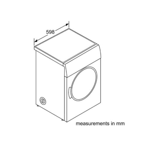 Kích thước Bosch WTA74101SG