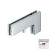 Kẹp kính chữ L Inox bóng Hafele 981.00.663 2 Kẹp kính chữ L Inox bóng Hafele 981.00.663