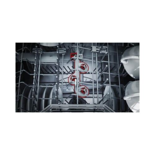 Bên trong máy rửa bát âm tủ Bosch SMH6ZDX00E