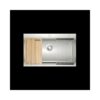 chau rua bat workstation topmount sink kn8050ts