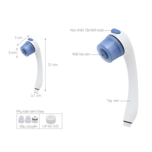 kich thuoc voi sen loc nuoc cleansui es201w