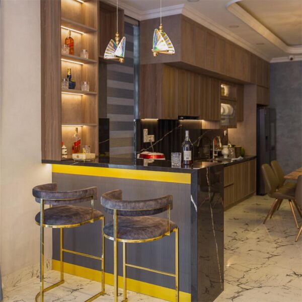 Công trình thực tế ứng dụng vật liệu Gỗ An Cường được thiết kế & thi công bởi PS Interior Design