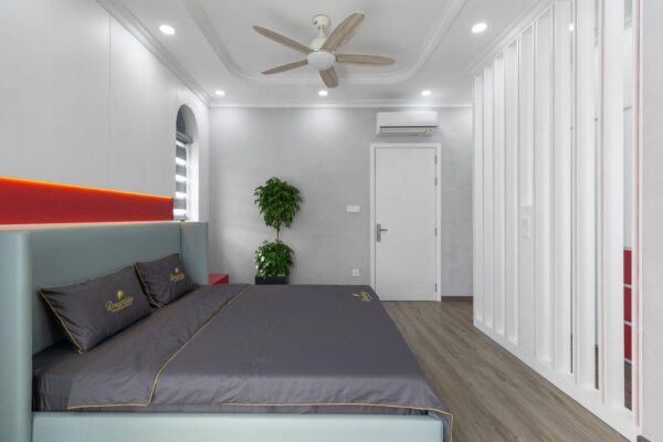 Công trình thực tế ứng dụng vật liệu Gỗ An Cường được thiết kế & thi công bởi PS Interior Design