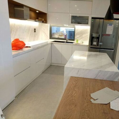 Đá bàn bếp Đá trắng tự nhiên