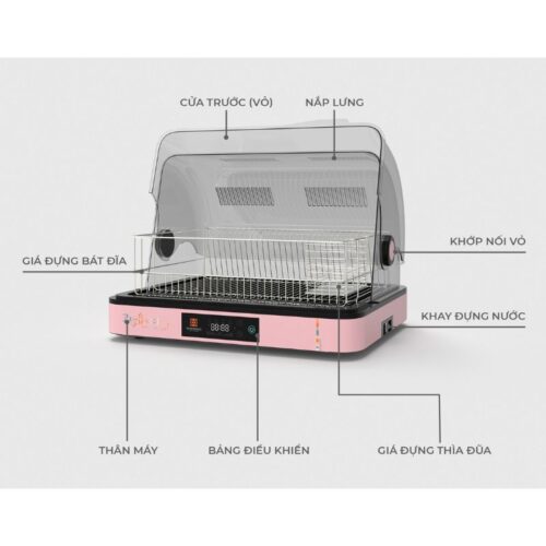 Thiết kế máy sấy bát Hawonkoo USH-400