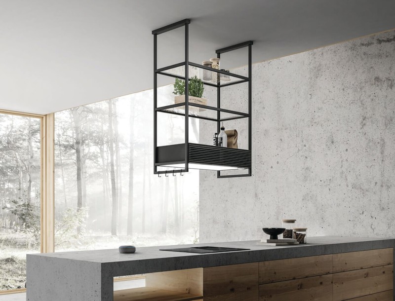 Máy hút mùi áp tường Elica OPEN SUITE BL/F/80 PRF0166703