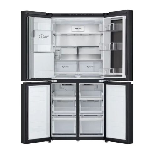 anh tu lanh 4 canh multi door inverter 508 lit lg lfi50blmai