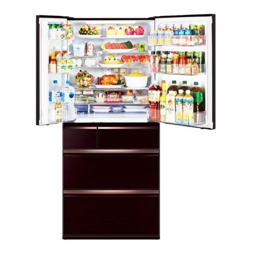anh tu lanh 6 canh multi doors inverter 506 lit mitsubishi mr wx52d br v