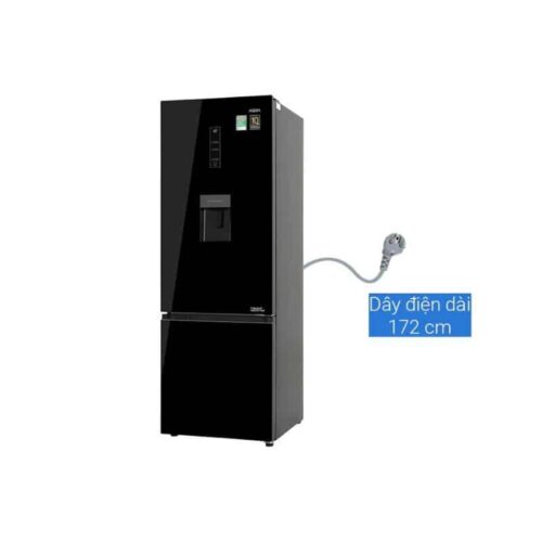 Tủ lạnh 2 cánh ngăn đá dưới Inverter 320 lít Aqua AQR-B379MA(WGB) 5 day tu lanh aqua aqr b379mawgb