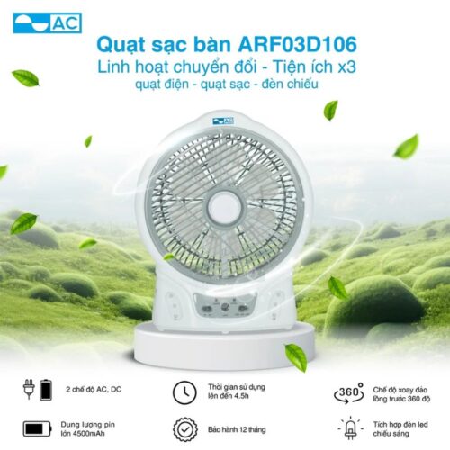 hinh anh quat sac 12w ac arf03d106