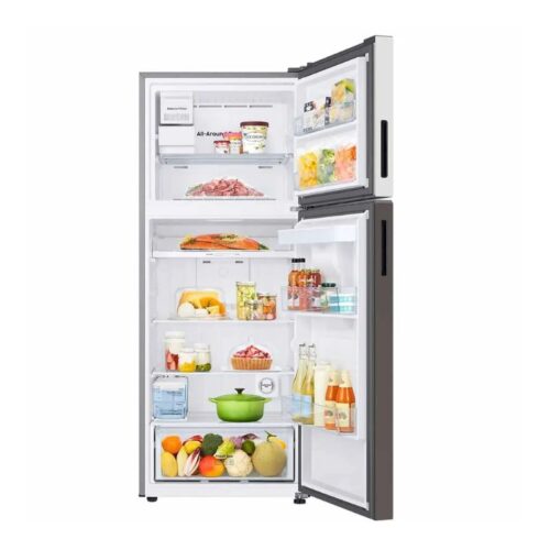 hinh anh tu lanh 2 canh bespoke inverter 406 lit samsung rt42cb6784c3sv