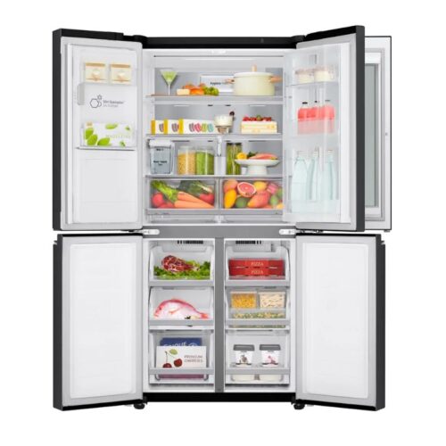 hinh anh tu lanh 4 canh multi door inverter 496 lit lg gr x22mbi