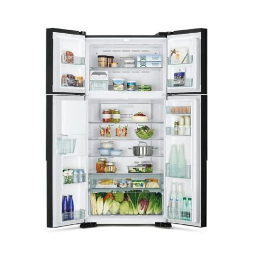 hinh anh tu lanh 4 canh multi door inverter 540 lit hitachi r fw690pgv7x gbk