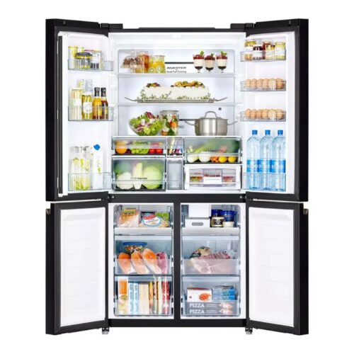 hinh anh tu lanh 4 canh multi door inverter 569 lit hitachi r wb640vgv0 gmg