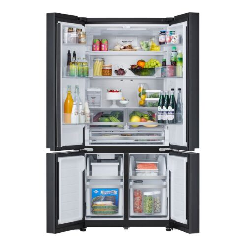 hinh anh tu lanh 4 canh multi door inverter 607 lit lg lfd61blga