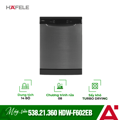 Máy rửa chén độc lập Hafele HDW-F602EB 538.21.360