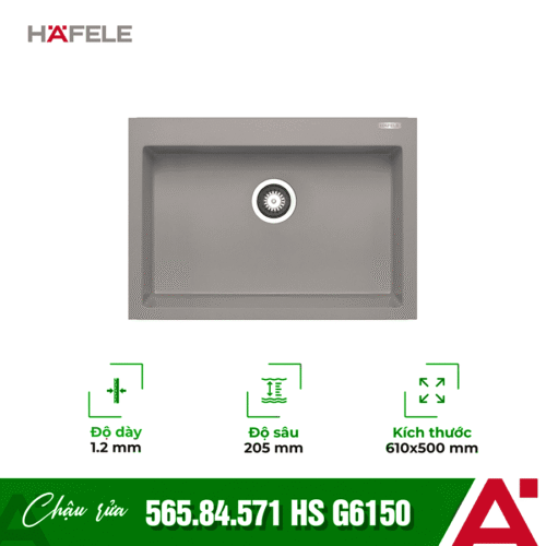 Chậu rửa chén bát Hafele HS G6150 565.84.571