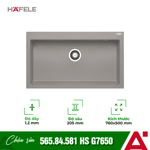 Chậu rửa chén bát Hafele HS G7650 565.84.581