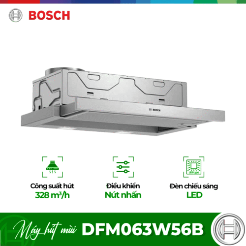 Máy hút mùi âm tủ Bosch DFM063W56B