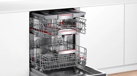 khay rửa của Máy rửa bát Bosch SMI8YCS03E
