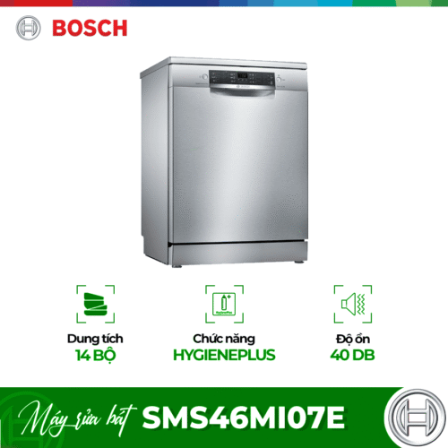Máy rửa chén bát độc lập Bosch SMS46MI07E