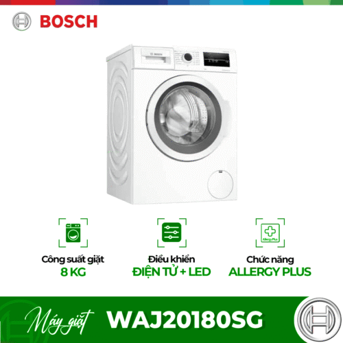 Máy giặt quần áo Bosch WAJ20180SG