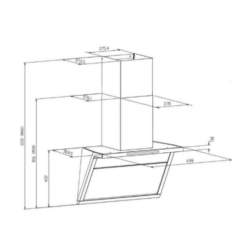 kich thuoc may hut mui ap tuong grandx gx h70t88g