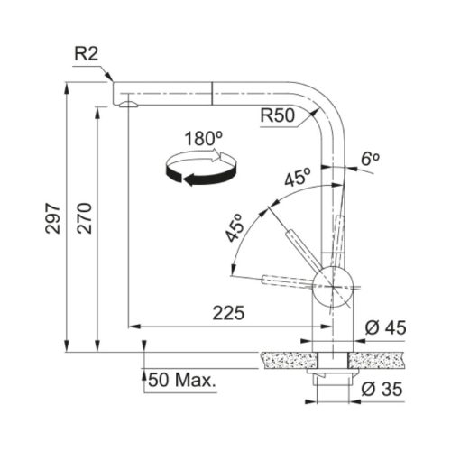 kich thuoc voi rua bat franke ct136s copper